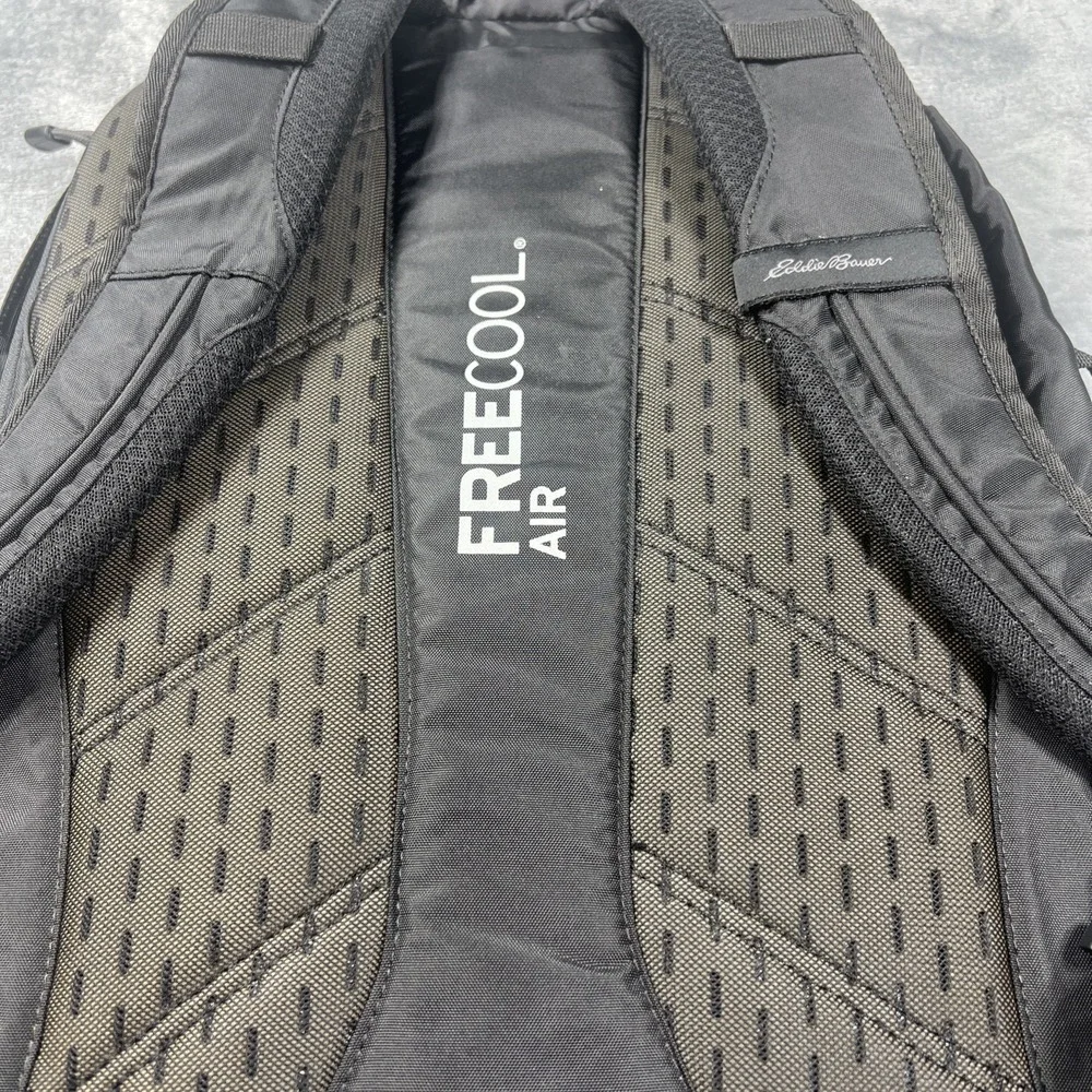Eddie Bauer Guide Backpack Adventurer 30L Black Bag Hiking Travel Laptop Unisex‎